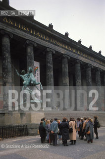 (GERMANIA) BERLINO EST 1989: MUSEUMINSELN - ALTES MUSEUM  - ©Graziano Arici/Rosebud2 / GEO / ARCHITETTURA / SCHINKEL