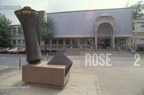 (GERMANIA) BERLINO 1991 :SINAGOGA IN FASANENSTRASSE    - ©Graziano Arici/Rosebud2 / GEO / EBREI