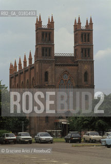 (GERMANIA) BERLINO 1991  : LA FRIEDRICH WEDERSCHE KIRCHE   - ©Graziano Arici/Rosebud2 / GEO /ARCHITETTURA / SCHINKEL
