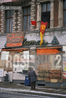 (GERMANIA) BERLINO EST 1989  : CASE OCCUPATE  - ©Graziano Arici/Rosebud2 / GEO