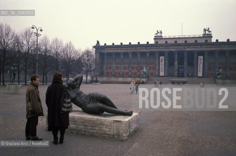 (GERMANIA) BERLINO EST 1989: MUSEUMINSELN - ALTES MUSEUM  - ©Graziano Arici/Rosebud2 / GEO / ARCHITETTURA / SCHINKEL