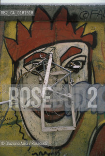 (GERMANIA) BERLINO 1989  :IL MURO  - ©Graziano Arici/Rosebud2 / GEO / GRAFFITI