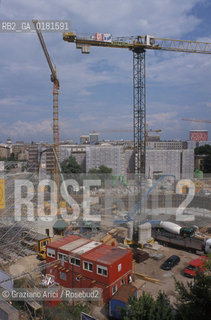 (GERMANIA) BERLINO 1999 :POTZDAMER PLATZ  - ©Graziano Arici/Rosebud2 / GEO / ARCHITETTURA MODERNA / CONTENPORANEA