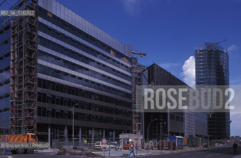 (GERMANIA) BERLINO 1999 : COSTRUZIONI A POTZDAMER PLATZ  - ©Graziano Arici/Rosebud2 / GEO / ARCHITETTURA MODERNA / CONTENPORANEA