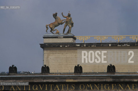 (GERMANIA) BERLINO 1999: MUSEUMINSELN - ALTES MUSEUM  - ©Graziano Arici/Rosebud2 / GEO / ARCHITETTURA / SCHINKEL