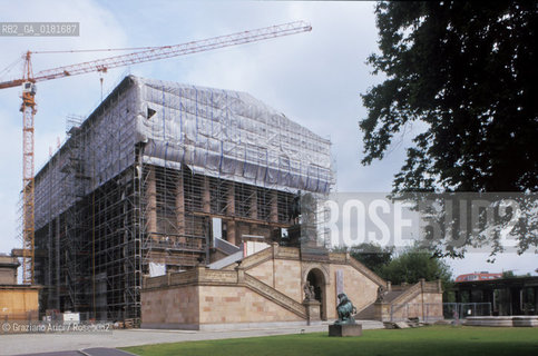 (GERMANIA) BERLINO EST 1989: MUSEUMINSELN - NATIONALGALERIE  - ©Graziano Arici/Rosebud2 / GEO / ARCHITETTURA / SCHINKEL
