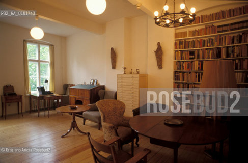 (GERMANIA) BERLINO1991 :BERTOLD BRECHT HAUS - LO STUDIO DI BERTOLD BRECHT - ©Graziano Arici/Rosebud2 / GEO / LETTERATURA
