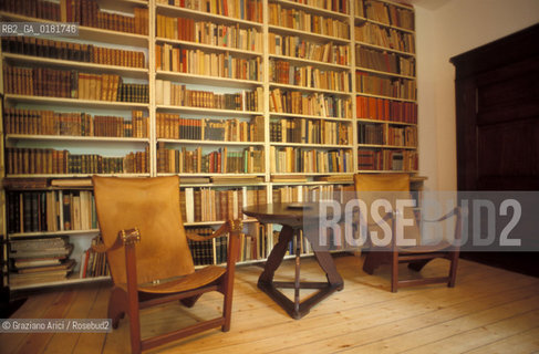 (GERMANIA) BERLINO1991 :BERTOLD BRECHT HAUS - SALOTTO DI BERTOLD BRECHT - ©Graziano Arici/Rosebud2 / GEO / LETTERATURA