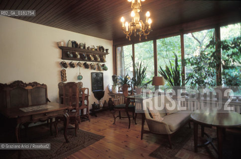 (GERMANIA) BERLINO1991 :BERTOLD BRECHT HAUS - IL SALOTTO DI BERTOLD BRECHT - ©Graziano Arici/Rosebud2 / GEO / LETTERATURA / LETTERATURA