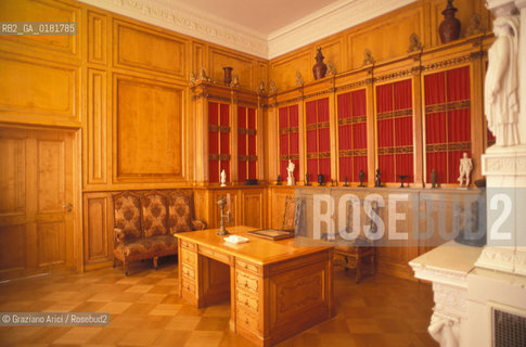 (GERMANIA) BERLINO 1999 : SCHLOSS CHARLOTTENBURG : PADIGLIONE SCHINKEL : STUDIO DI SCHINKEL - ©Graziano Arici/Rosebud2 / GEO / CASTELLO / ARCHITETTURA