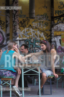 (GERMANIA) BERLINO 1999 :TACHELES IN ORANIENBURGERSTRASSE    - ©Graziano Arici/Rosebud2 / GEO