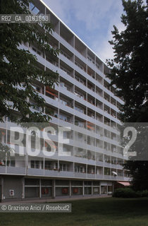 (GERMANIA) BERLINO 1999 : QUARTIERE HANSAVIERTEL  - ©Graziano Arici/Rosebud2 / GEO / ARCHTETTURA CONTEMPORANEA /
