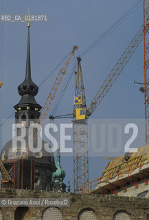 GERMANIA (SASSONIA) DRESDA : RESTAURO DEL CASTELLO - © 1994 Graziano Arici/Rosebud2 / GEO / GRU