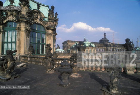 GERMANIA (SASSONIA) DRESDA : RESTAURO DELLO ZWINGER  - © 1994 Graziano Arici/Rosebud2 / GEO / BAROCCO