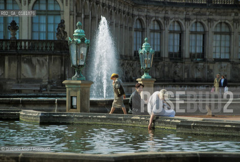 GERMANIA (SASSONIA) DRESDA : IL CORTILE DELLO ZWINGER  - © 1994 Graziano Arici/Rosebud2 / GEO / BAROCCO