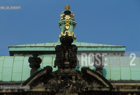 GERMANIA (SASSONIA) DRESDA : DECORAZIONI DELLO ZWINGER  - © 1994 Graziano Arici/Rosebud2 / GEO / BAROCCO