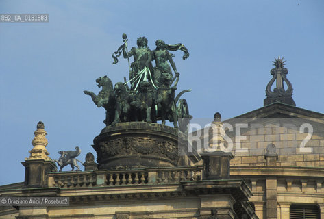GERMANIA (SASSONIA) DRESDA :  LA SEMPEROPER - IL TEATRO DELLOPERA  - © 1994 Graziano Arici/Rosebud2 / GEO / QUADRIGA