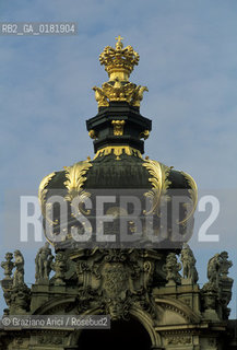 GERMANIA (SASSONIA) DRESDA : DECORAZIONI DELLO ZWINGER  - © 1994 Graziano Arici/Rosebud2 / GEO / BAROCCO