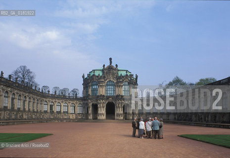 GERMANIA (SASSONIA) DRESDA : IL CORTILE DELLO ZWINGER  - © 1994 Graziano Arici/Rosebud2 / GEO / BAROCCO