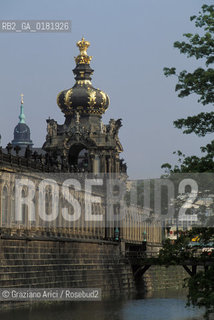 GERMANIA (SASSONIA) DRESDA : LO ZWINGER  - © 1994 Graziano Arici/Rosebud2 / GEO / BAROCCO / PORTA DELLA CORONA