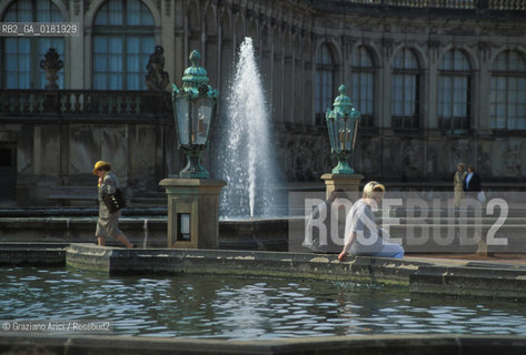 GERMANIA (SASSONIA) DRESDA : IL CORTILE DELLO ZWINGER  - © 1994 Graziano Arici/Rosebud2 / GEO / BAROCCO / FONTANA