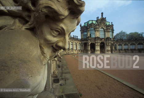 GERMANIA (SASSONIA) DRESDA : IL CORTILE DELLO ZWINGER  - © 1994 Graziano Arici/Rosebud2 / GEO / BAROCCO