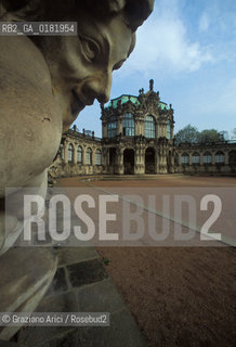 GERMANIA (SASSONIA) DRESDA : DECORAZIONI DELLO ZWINGER  - © 1994 Graziano Arici/Rosebud2 / GEO / BAROCCO