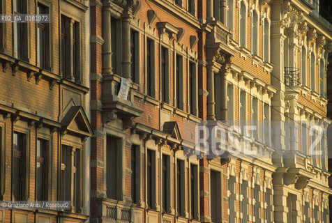 GERMANIA (SASSONIA) DRESDA : CASE NELLA NEUSTADT  - © 1994 Graziano Arici/Rosebud2 / GEO