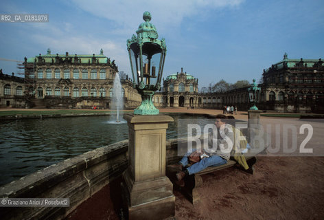 GERMANIA (SASSONIA) DRESDA : IL CORTILE DELLO ZWINGER  - © 1994 Graziano Arici/Rosebud2 / GEO / BAROCCO