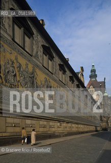 GERMANIA (SASSONIA) DRESDA :  LA PROCESSIONE DEI PRINCIPI  - © 1994 Graziano Arici/Rosebud2 / GEO