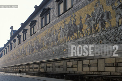 GERMANIA (SASSONIA) DRESDA :  LA PROCESSIONE DEI PRINCIPI  - © 1994 Graziano Arici/Rosebud2 / GEO
