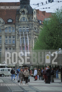 GERMANIA (TURINGIA) ERFURT :  IL VIALE ANGER  - © 1994 Graziano Arici/Rosebud2 / GEO