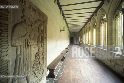 GERMANIA (TURINGIA) ERFURT : IL MONASTERO AGOSTINIANO DOVE LUTERO PREDICO  - © 1994 Graziano Arici/Rosebud2 / GEO / CHIOSTRO