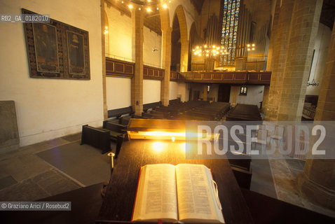 GERMANIA (TURINGIA) ERFURT : LA CHIESA DI S.AGOSTINO DOVE LUTERO PREDICO  - © 1994 Graziano Arici/Rosebud2 / GEO