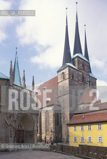 GERMANIA (TURINGIA) ERFURT : CHIESA DI S.SEVERO  - © 1994 Graziano Arici/Rosebud2 / GEO