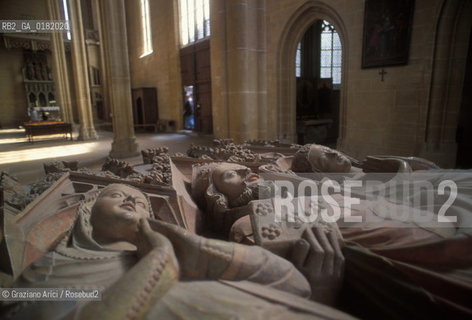 GERMANIA (TURINGIA) ERFURT : LA CHIESA DI S.SEVERO E IL SARCOFAGO DI S.SEVERO  - © 1994 Graziano Arici/Rosebud2 / GEO