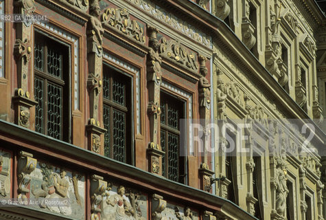 GERMANIA (TURINGIA) ERFURT : LA CHIESA DEI MERCANTI DOVE LUTERO PREDICAVA  - © 1994 Graziano Arici/Rosebud2 / GEO