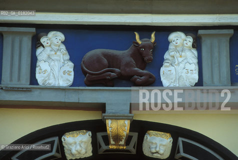 GERMANIA (TURINGIA) ERFURT : LA CASA RINASCIMENTALE ZUM ROTEN OCHSEN  - © 1994 Graziano Arici/Rosebud2 / GEO