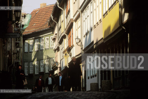 GERMANIA (TURINGIA) ERFURT :IL KRAMMEMBRUCKE  - © 1994 Graziano Arici/Rosebud2 / GEO