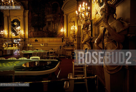 GERMANIA ( BADEN-WURTTEMBERG ) BADEN-BADEN : IL CASINO - © 1996 Graziano Arici/Rosebud2 / GEO /  ROULETTE