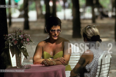 GERMANIA ( BADEN-WURTTEMBERG ) BADEN-BADEN : GIARDINI DAVANTI ALLA KURHAUS  - © 1996 Graziano Arici/Rosebud2 / GEO /