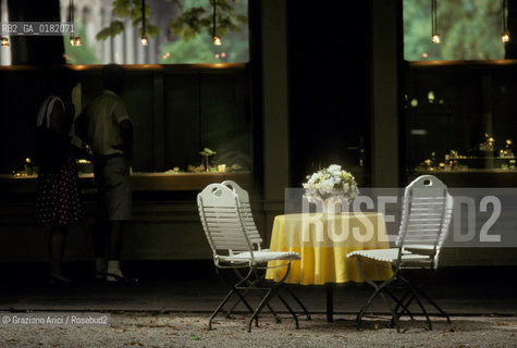 GERMANIA ( BADEN-WURTTEMBERG ) BADEN-BADEN : GIARDINI DAVANTI ALLA KURHAUS  - © 1996 Graziano Arici/Rosebud2 / GEO /  FONTANA