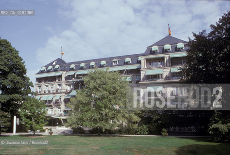 GERMANIA ( BADEN-WURTTEMBERG ) BADEN-BADEN : IL BRENNERS PARK HOTEL   - © 1996 Graziano Arici/Rosebud2 / GEO /  TERME