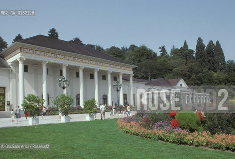 GERMANIA ( BADEN-WURTTEMBERG ) BADEN-BADEN : LA KURHAUS    - © 1996 Graziano Arici/Rosebud2 / GEO /  TERME