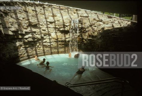 GERMANIA ( BADEN-WURTTEMBERG ) BADEN-BADEN : LE TERME CARACALLA    - © 1996 Graziano Arici/Rosebud2 / GEO /  TERME / ACQUA