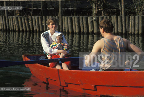 GERMANIA ( SASSONIA ) GOERLITZ : LA STAZIONE TURISTICA DI ZITTAUER GEBIRGE -  LAGHETTO   © 1996 Graziano Arici/Rosebud2 /  GEO