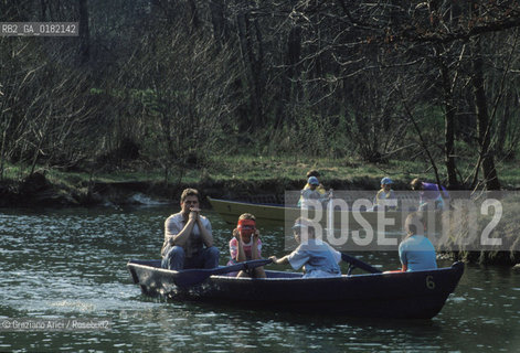 GERMANIA ( SASSONIA ) GOERLITZ : LA STAZIONE TURISTICA DI ZITTAUER GEBIRGE -  LAGHETTO   © 1996 Graziano Arici/Rosebud2 /  GEO