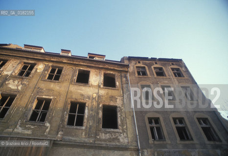 GERMANIA ( SASSONIA ) GOERLITZ : CASE ABBANDONATE DEL CENTRO    © 1996 Graziano Arici/Rosebud2  / GEO