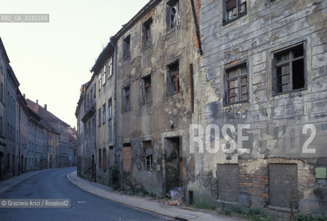 GERMANIA ( SASSONIA ) GOERLITZ : CASE ABBANDONATE DEL CENTRO    © 1996 Graziano Arici/Rosebud2  / GEO