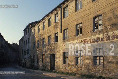 GERMANIA ( SASSONIA ) GOERLITZ : CASE ABBANDONATE DEL CENTRO    © 1996 Graziano Arici/Rosebud2  / GEO